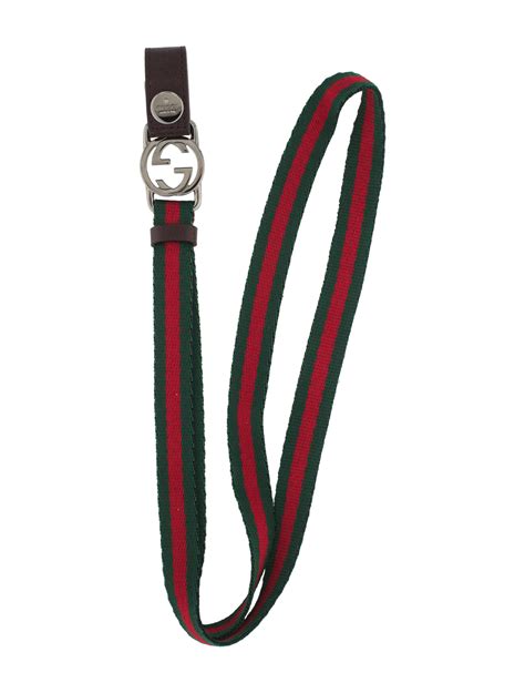 gucci lanyard keychain|authentic gucci keychains.